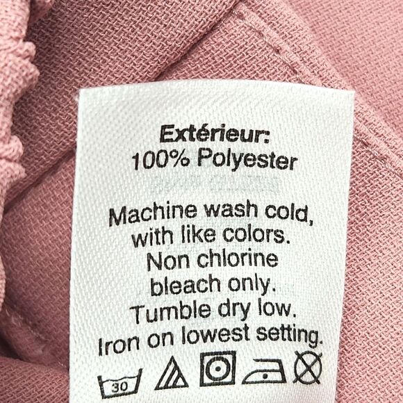 J Crew Drapey Pull On Trousers Pants Womens 8 Pink Straight Leg Office Work Chic - Picture 9 of 9